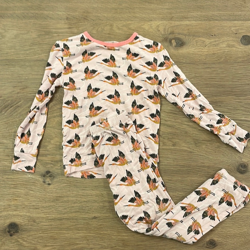 Softest Pajamas - Crane Pattern